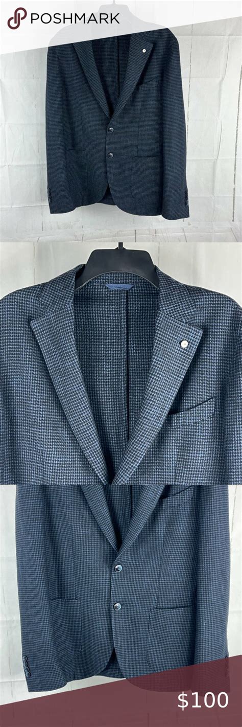 Burberry Mens Jacket Sportcoat Size Euro 52R / US 42R Large